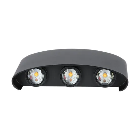 5W LED Wall Light Sand Black IP54 3000K