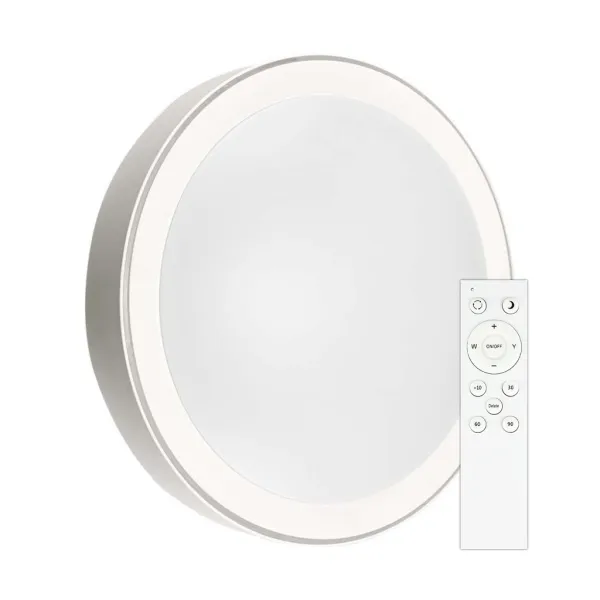 LED 30W/60W/30W Designer Domelight with Remote Control CCT Changing Dimmable