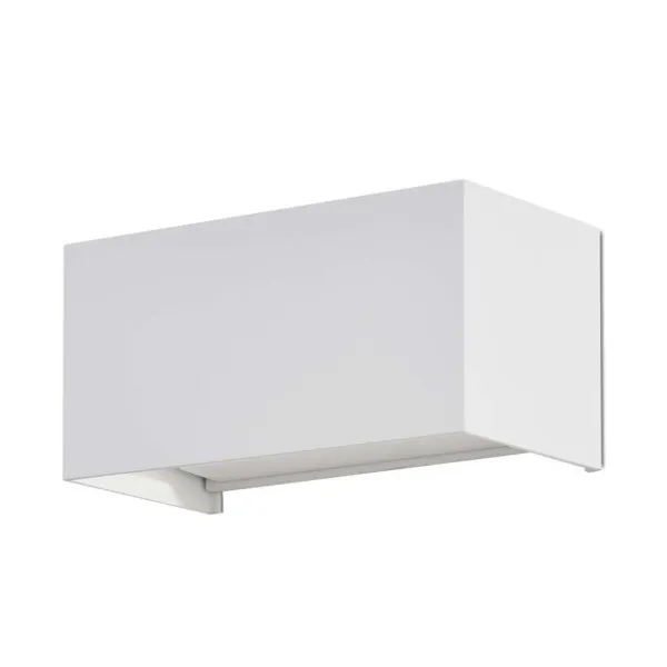 Rectangular LED Wall Lamp 24W 110LM/W with Double Adjustable Light Beam White Color 3000K IP65