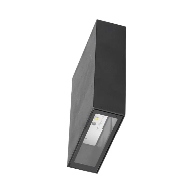 4W LED Wall Light Black 6400K