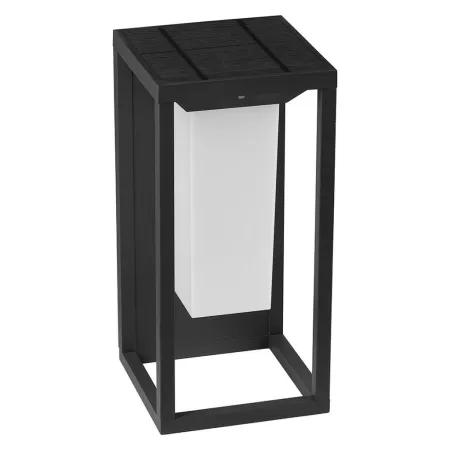 2W LED Solar Bollard Wall Light Samsung Chip Grey Body 3000K