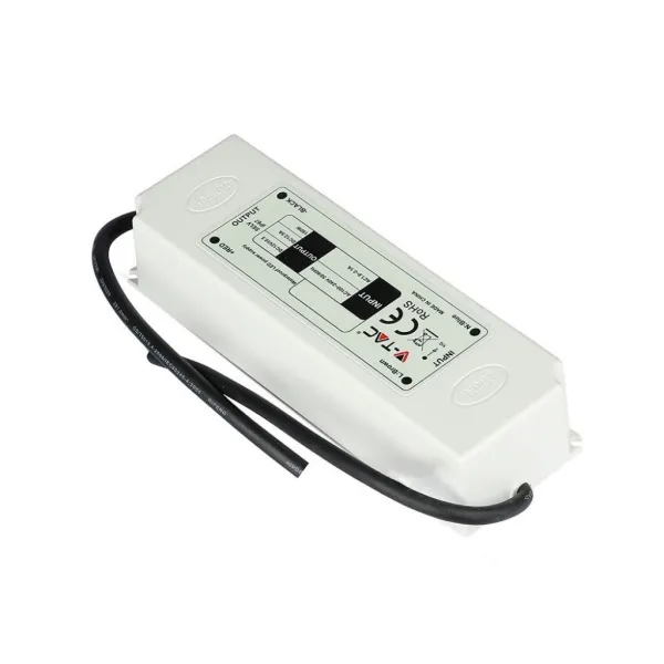LED Plastic Slim Power Supply 100W IP67 12V (5 Anni Di Garanzia)