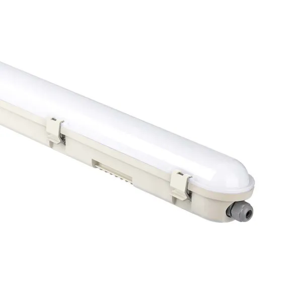 LED Waterproof Fitting Samsung Chip 120cm 60W 6400K 120 lm/W