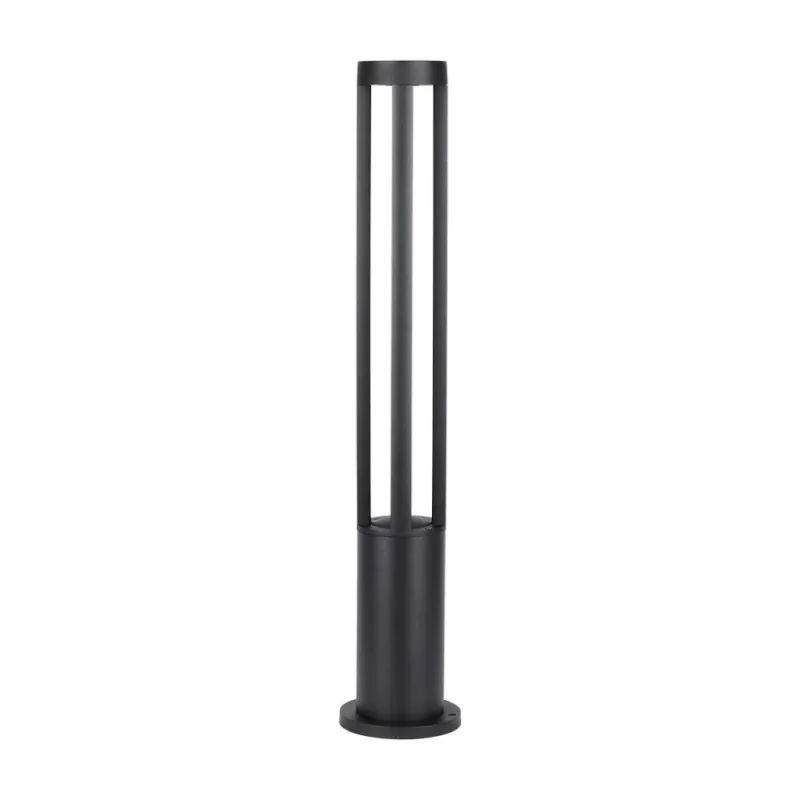 10W LED Wall Light Black Body 80cm Height CREE Chip 5000K