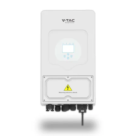 Inverter Ibrido Monofase LV Deye 6kW WiFi CEI 0-21 Bianco IP65