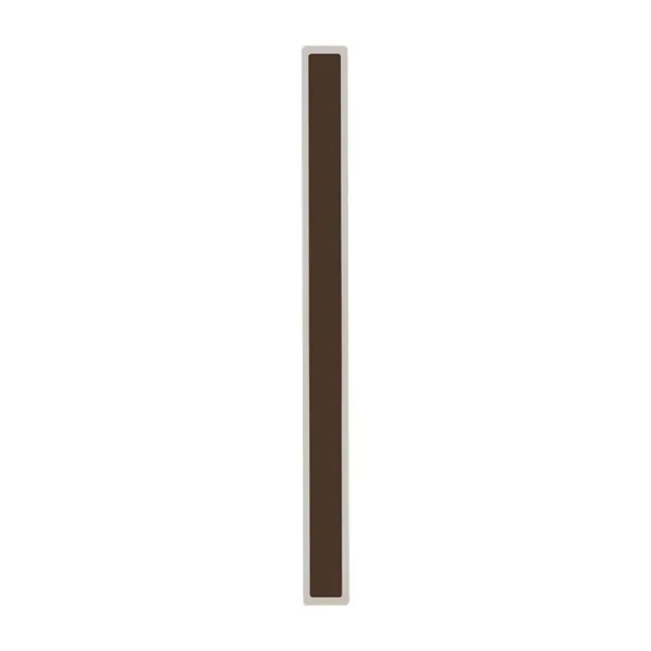 17W LED Wall Lamp Corten Body 3000K IP54