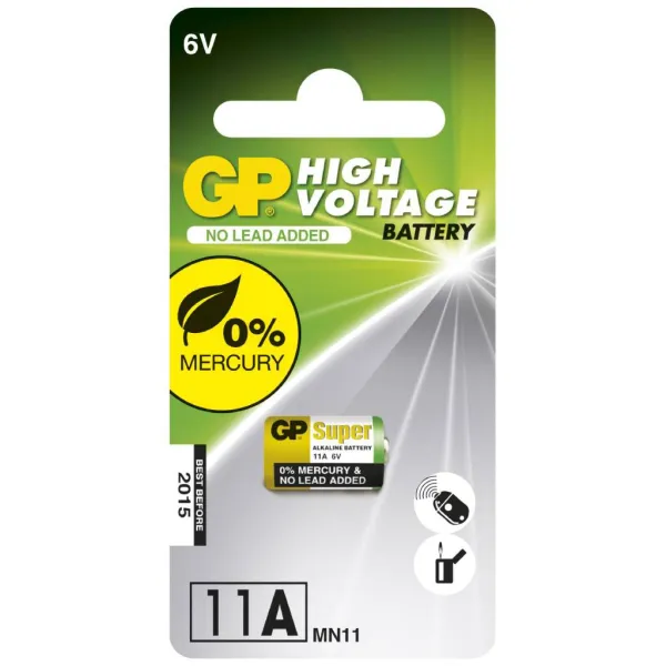 Batteria Super Alcalina Specialistica 6V 11A / MN11 (Blister 1 Pezzo)