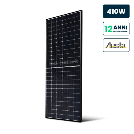 Pannello Solare 410W AUSTA PERC Black Frame 1762x1134x30mm