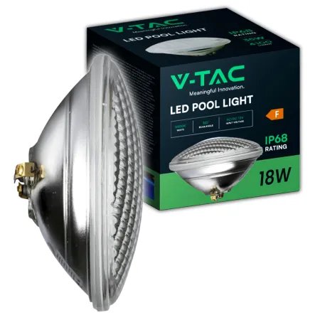 LED Glass Pool Light 18W 6500K