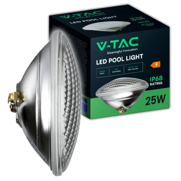 LED Glass Pool Light 25W 6500K
