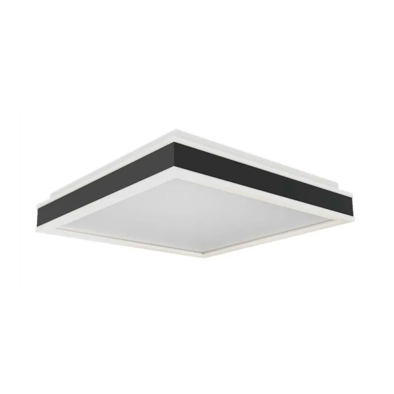 38W LED Designer Light Black Square 4000K
