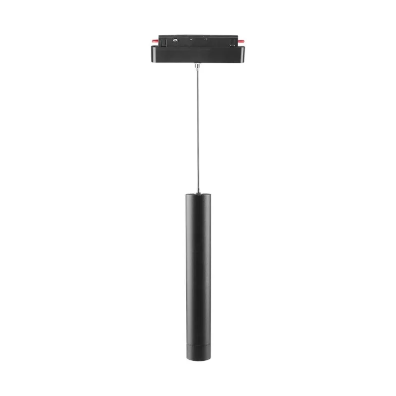 8W LED Smart Hanging Pendant Light Black Body 3In1
