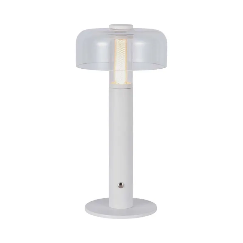 LED Table Lamp 1800mAH Battery 150*300 3in1 White Body