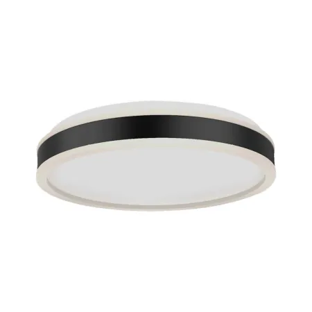 38W LED Designer Light Round Black Finish 4000K