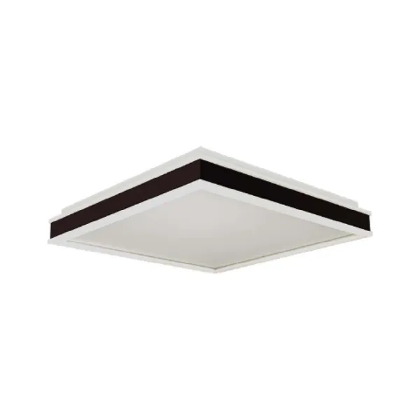 24W LED Designer Light Square Black Finish 4000K