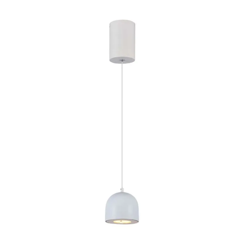 8.5W LED Hanging Lamp Φ100 White Body 3000K