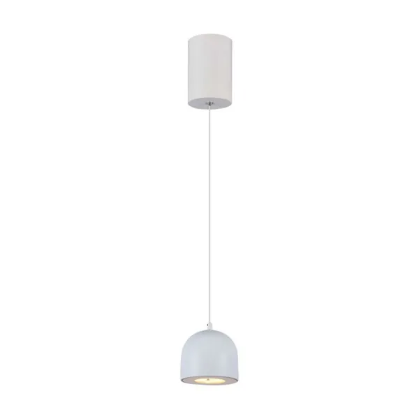 8.5W LED Hanging Lamp Φ100 White Body 3000K