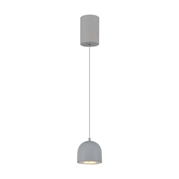 8.5W LED Hanging Lamp Φ100 Grey Body 3000K