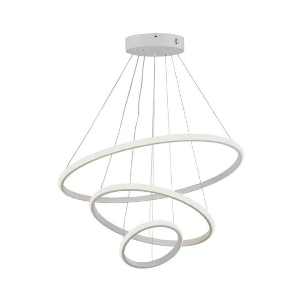 32W LED Hanging Decorative Lamp 600*400*200 White Body 3000K