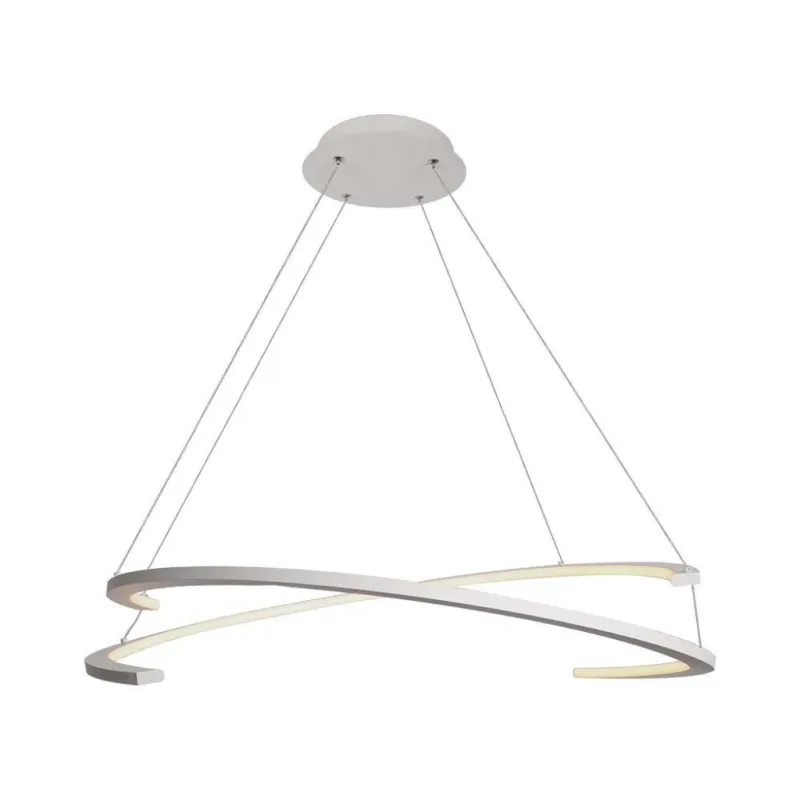 48W LED Designer Hanging Light 800*1200MM Triac Dimmable 4000K White