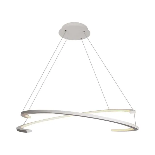 48W LED Designer Hanging Light 800*1200MM Triac Dimmable 3000K White