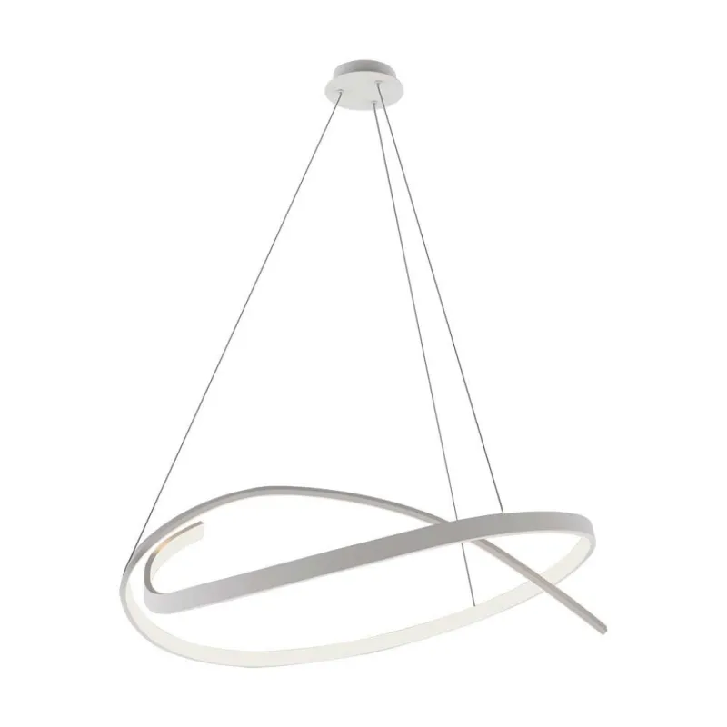 48W LED Designer Hanging Light 800*1200MM Triac Dimmable 3000K White