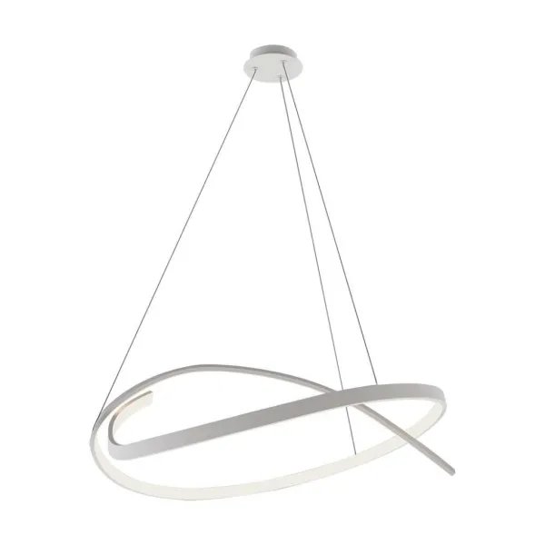 48W LED Designer Hanging Light 800*1200MM Triac Dimmable 3000K White
