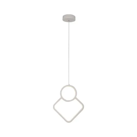 12W LED Designer Metal Hanging Lamp 280*1800MM White Body 4000K