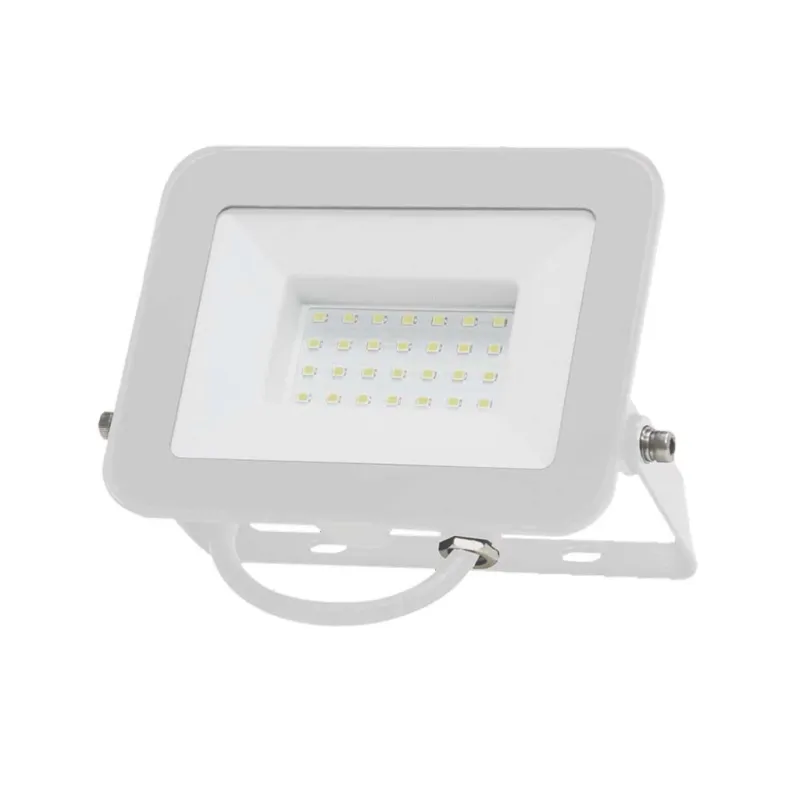 30W LED Floodlight SMD SAMSUNG CHIP PRO-S White Body 6500K
