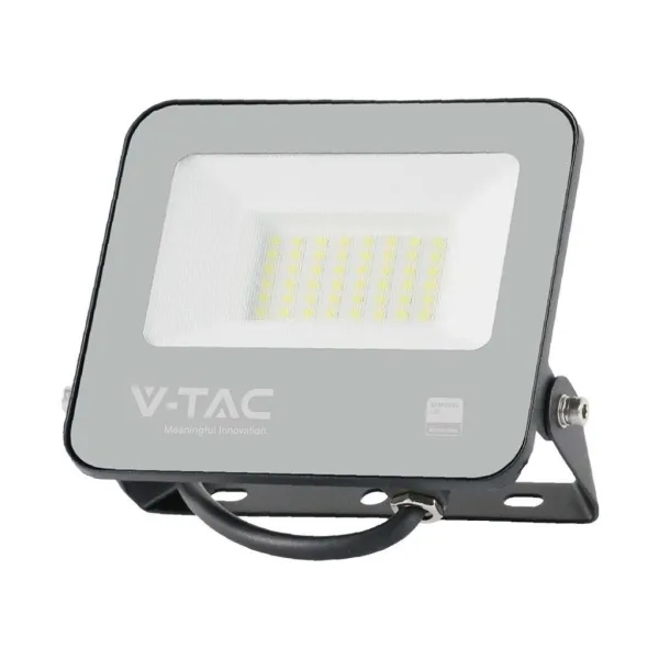 30W LED Floodlight Black Body 6400K Super Bright 185LM/W