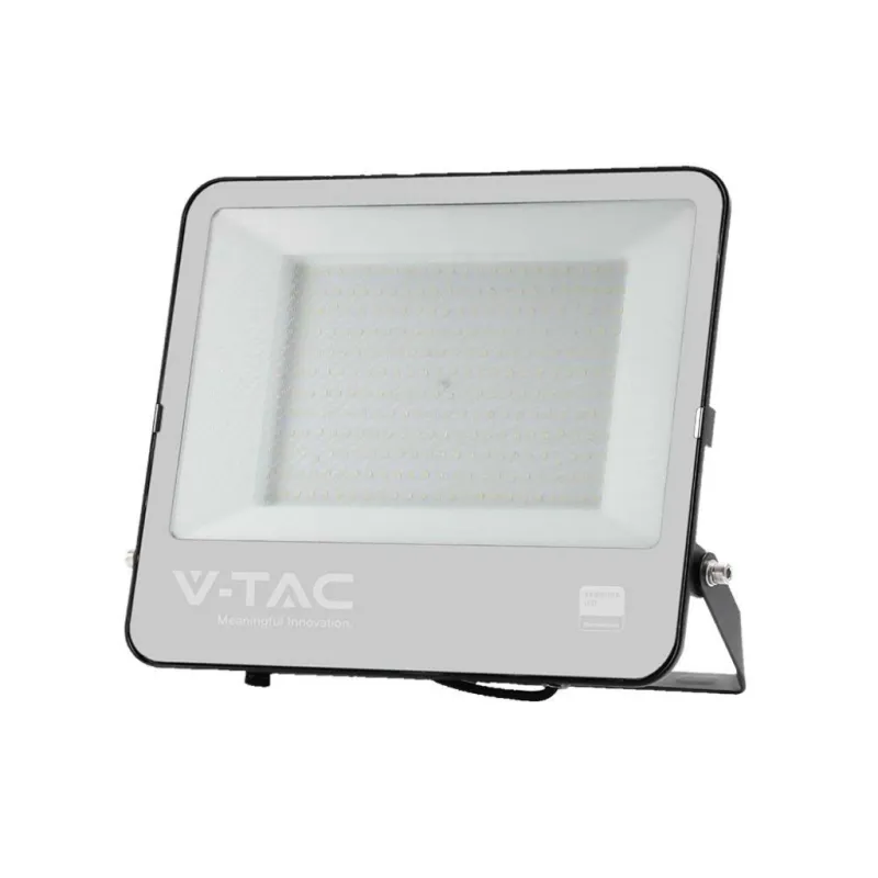 200W LED Floodlight Black Body 6400K Super Bright 185LM/W