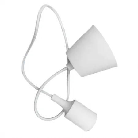 E27 Pendant Holder White Body