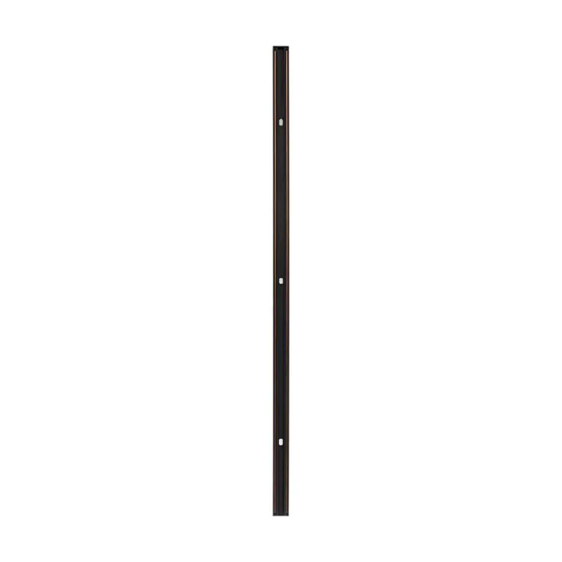Ultra Thing Magnetic Track Rail Surface Mount Black Body