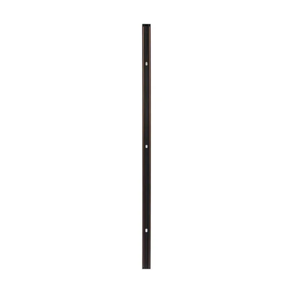 Ultra Thing Magnetic Track Rail Surface Mount Black Body