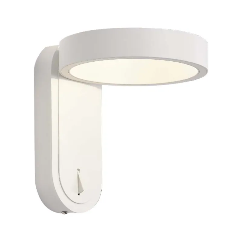 5W LED Wall Light 3000K+4000K White Body IP65