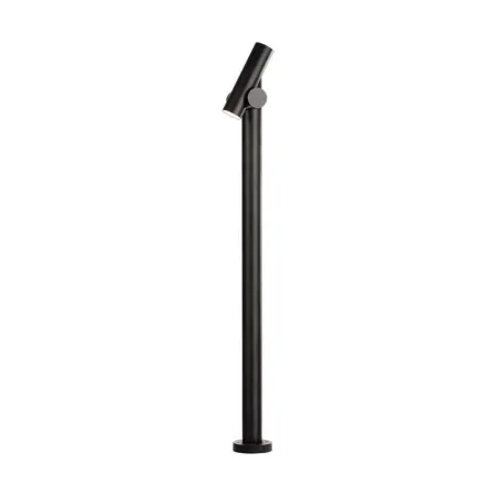 2x2W 2 Way Spot Light (129X159X1000mm) 3000K Black Body IP44