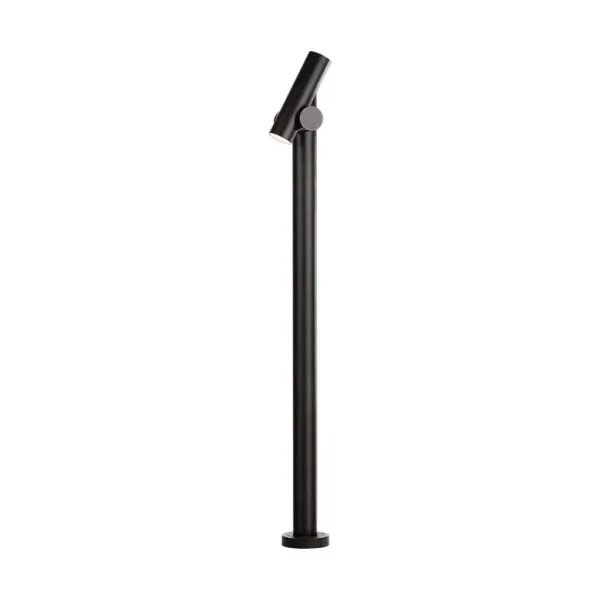 2x2W 2 Way Spot Light (129X159X1000mm) 3000K Black Body IP44