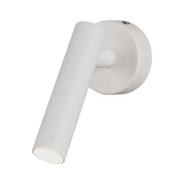 2W LED Wall Mounted Spotlight Round 4000K White Body