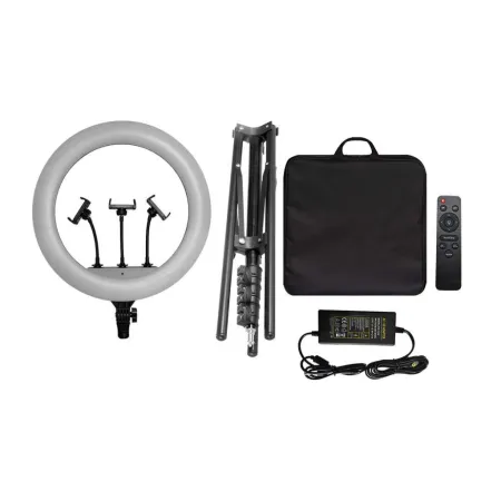 LED 55W Self Recording Lamp 3 Phone Holder Remote 45cm Diameter 1600cm Height 3000K-6000K