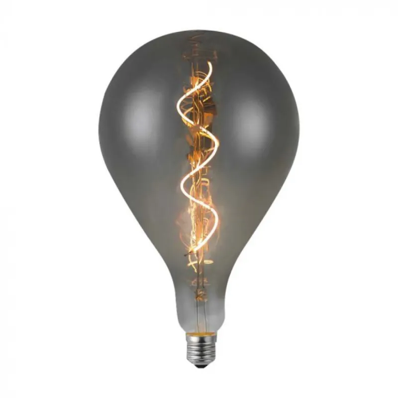 LED Bulb - 4W Filament Spiral A160S 2700K Smoky Glass