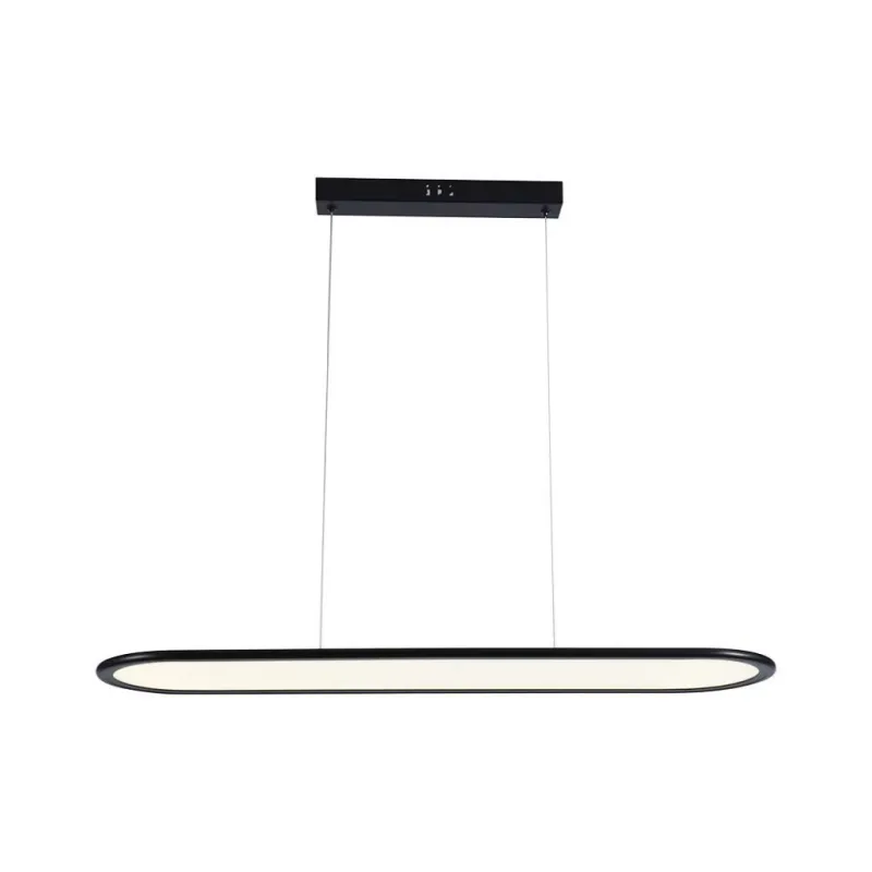 24W LED Hanging Lamp (80*104CM) 4000K Black Body