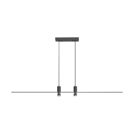 19W LED Designer Hanging Lamp Black 3000K