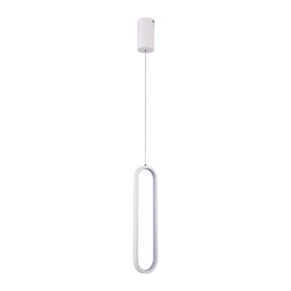 13W LED Hanging Lamp 40CM 3000K White Body