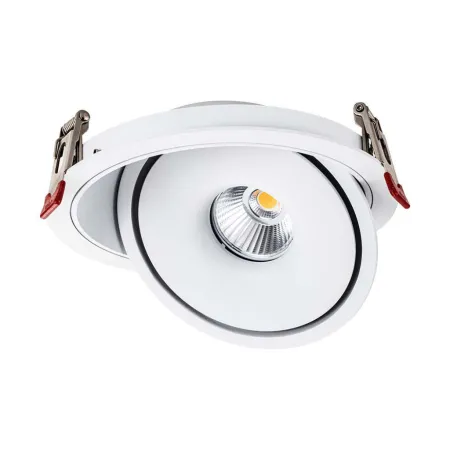 28W LED COB Downlight 3IN1 White Body