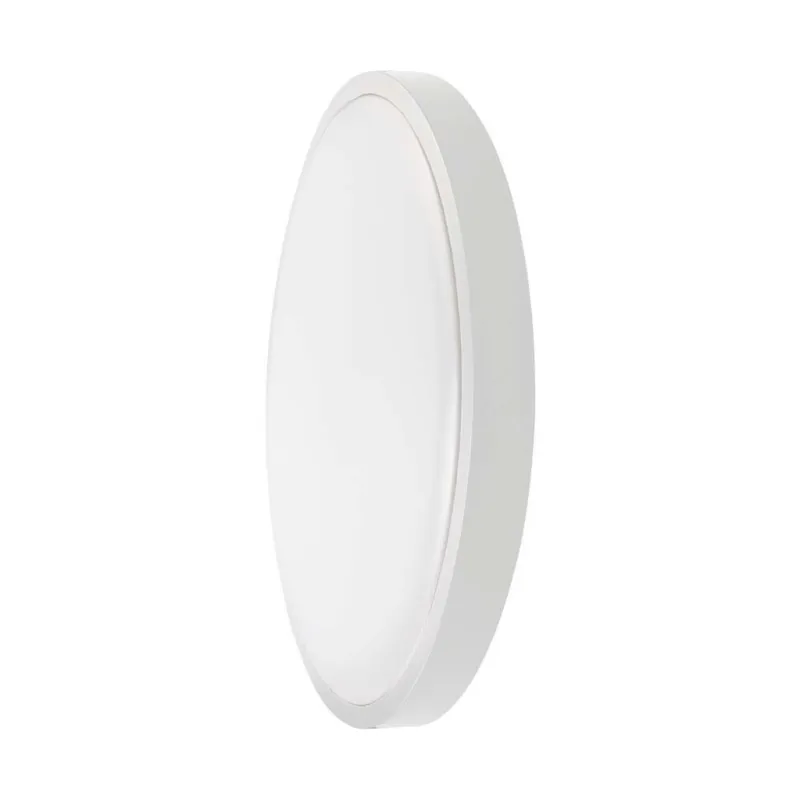 18W LED Dome Light Round White Frame 4000K IP44
