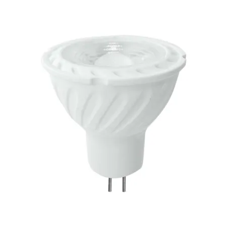LED Spotlight SAMSUNG CHIP - GU5.3 6W MR16 Riple Plastic 38° 6500K