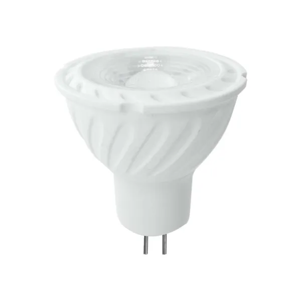 LED Spotlight SAMSUNG CHIP - GU5.3 6W MR16 Riple Plastic 38° 6500K
