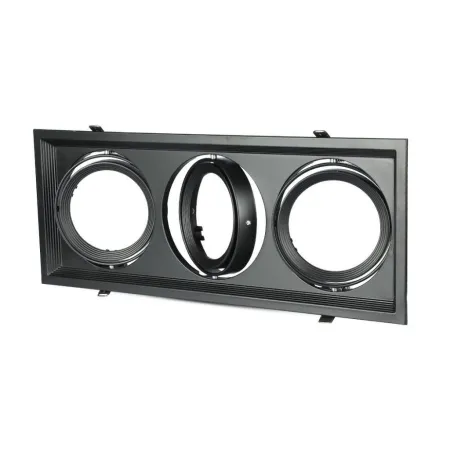 3xAR111 Fitting Black