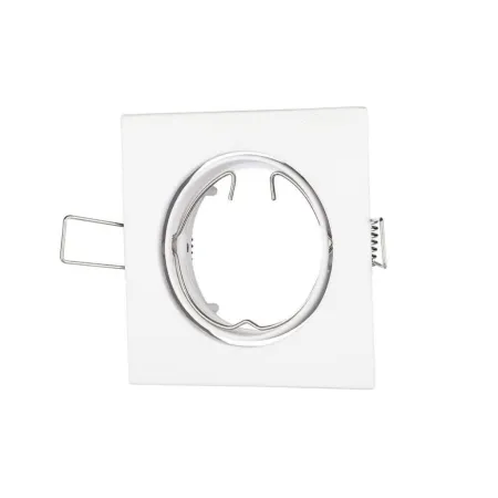 GU10 Fitting Square Movable White