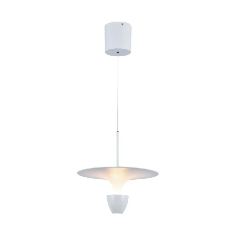 9W LED Designer Hanging Lamp (30*300*1370MM) White 3000K Adjustable Height